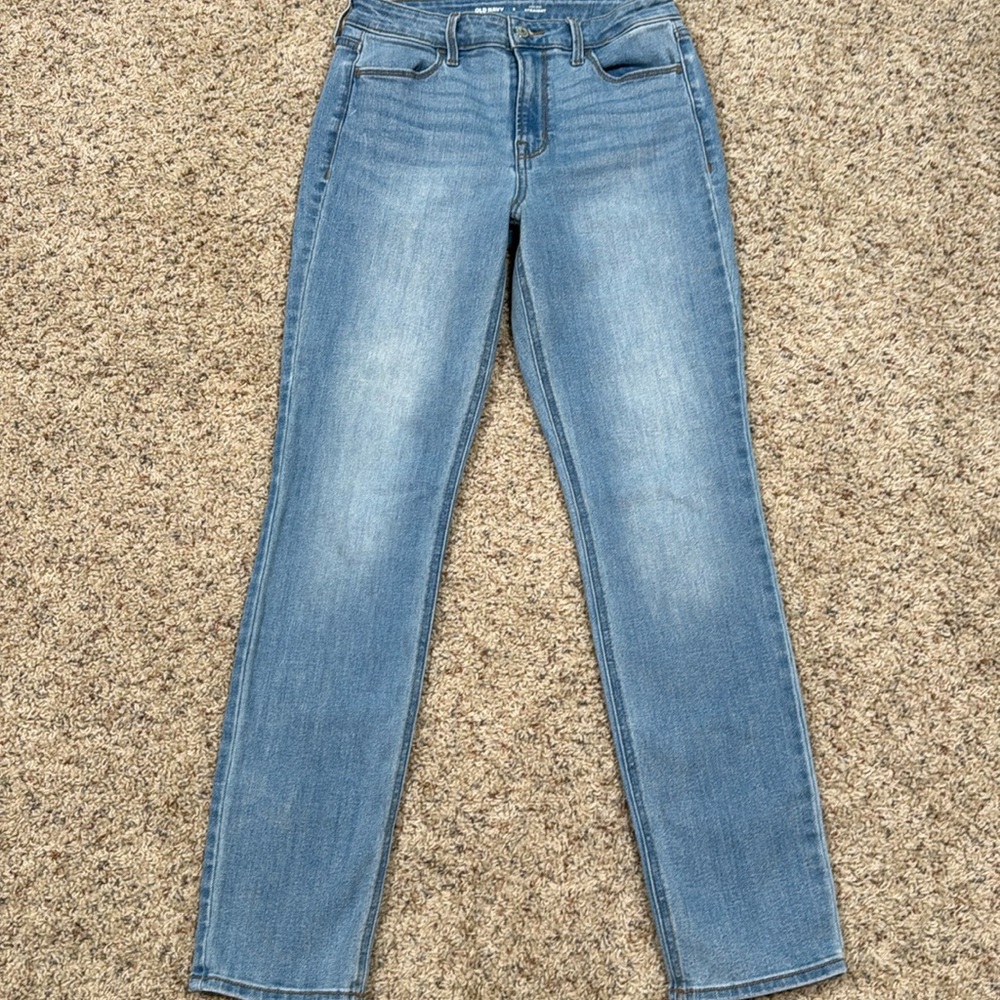 Old Navy high rise straight jean